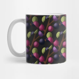 Floral rhombus Mug